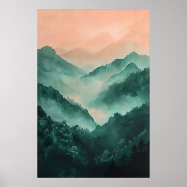 1084 Dreamy Serenity Poster (Vorne)