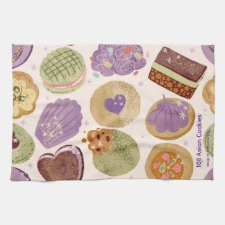 108 asiatisches Küchentuch mit Cookie-Motiv 