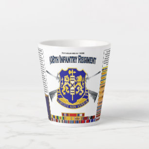 108. Infanterie-Regiment 15 oz Tasse
