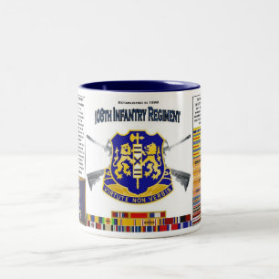 108. Infantry Regiment Kaffee Tasse