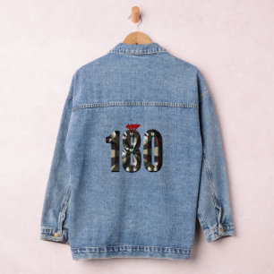 108 und 80 bei Darts, Denim Jacket Jeansjacke