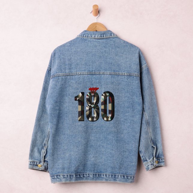 108 und 80 bei Darts, Denim Jacket Jeansjacke (Hangar)