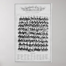 109 Befehlshaber der Gewerkschaft - Ziviler Krieg Poster