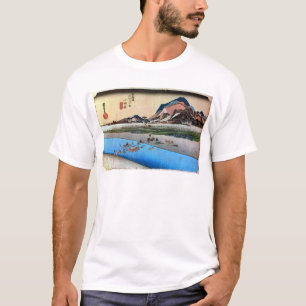 10. 小 原 宿, 広 重 Odawara-juku, Hiroshige, Ukiyo-e T-Shirt