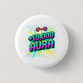 +10.000 Aura Retro Japanische Katakana Cyberpunk A Button