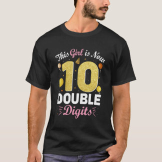 10.00 Uhr Dies sind jetzt 10 doppelte Ziffern T-Shirt