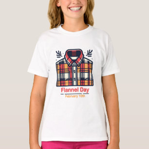10.02. - Flannel Day T-Shirt