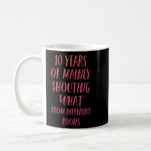 10. 10-jähriges Hochzeitsjubiläum Was Husband Wi Kaffeetasse