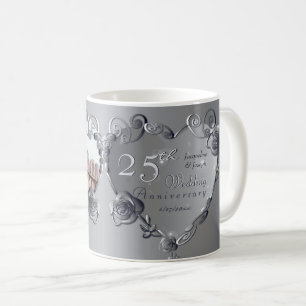 10.11.20.25.70. FotoWedding Jahrestag  Kaffeetasse