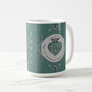 10./11./20./25./70./ Hochzeiten Kaffeetasse