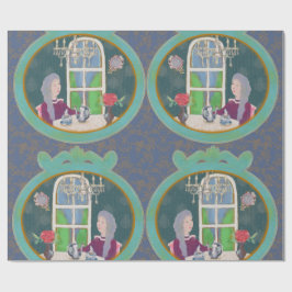 10:15 in LALATOWN Wrapping Paper 1 Geschenkpapier