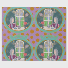 10:15 in LALATOWN Wrapping Paper 2 Geschenkpapier