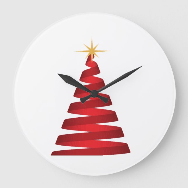 10.75" Round Acrylic Wall Clock Große Wanduhr (Vorderseite)