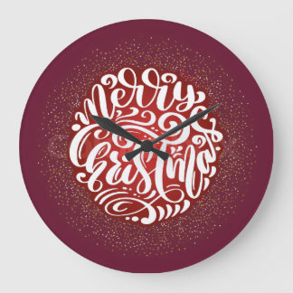 10.75" Round Acrylic Wall Clock Große Wanduhr