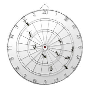 10 Ameisen Dartscheibe
