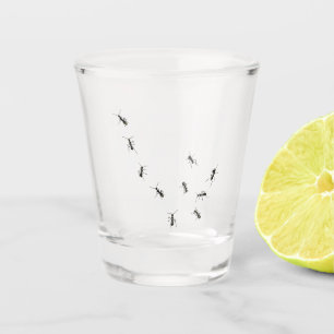 10 Ameisen Schnapsglas