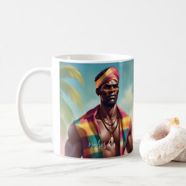 10. Ausgabe des Madras Day - Begrenzte Ausgabe #2 Kaffeetasse (Mit Donut)