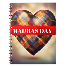 10. Ausgabe des Madras Day Notizblock