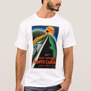 10. Automobil-Rallye de Monte Carlo T-Shirt