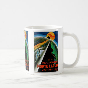 10. Automobil-Rallye de Monte Carlo Tasse