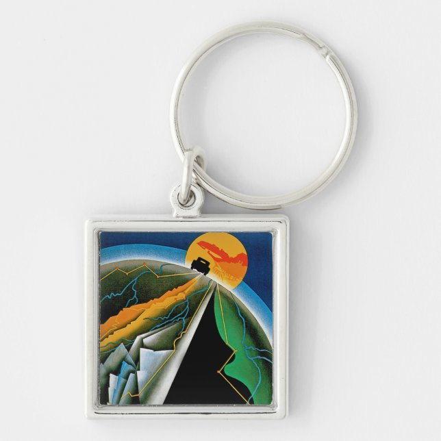 10. Automobile Kundgebung de Monte Carlo Schlüsselanhänger (Vorne)