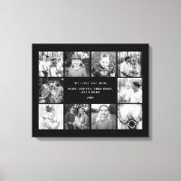 10 B/W Foto Wir Liebe Sie Mama benutzerdefinierte 