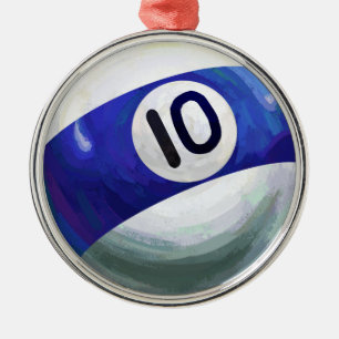 10 Ball Ornament Aus Metall
