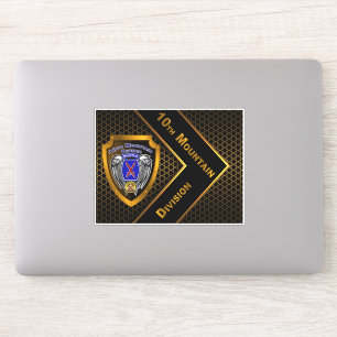 10. Bergabteilung Aufkleber