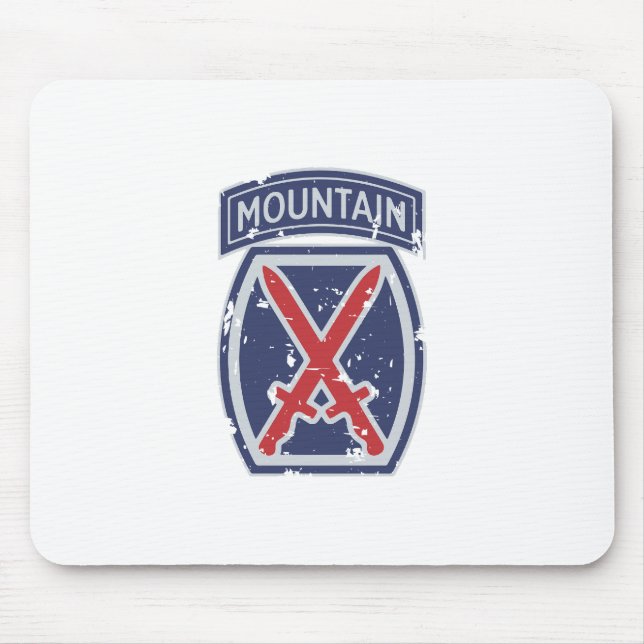 10. Bergabteilung "Bergsteiger" Mousepad (Vorne)