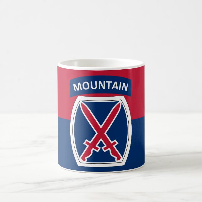 10. Bergabteilung Kaffeetasse (Mittel)