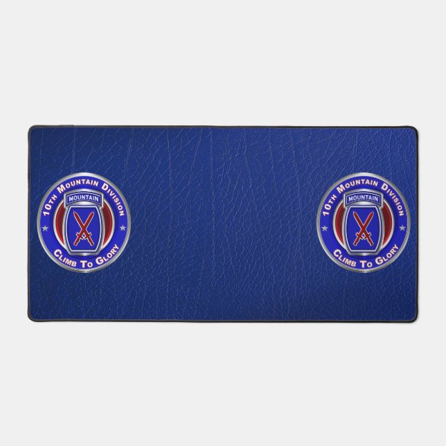 10. Bergabteilung Schreibtischunterlage (Vorderseite)