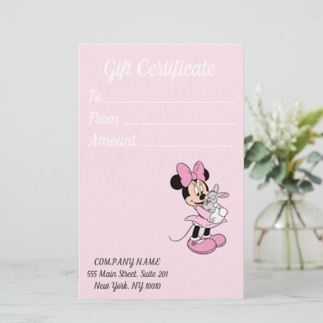 10 Blatt Geschenkgutschein Briefpapier (Stehend Vorderseite)