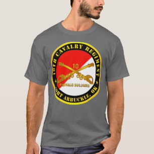 10. Cavalry Regiment Fort Arbuckle OK Buffalo Sol T-Shirt