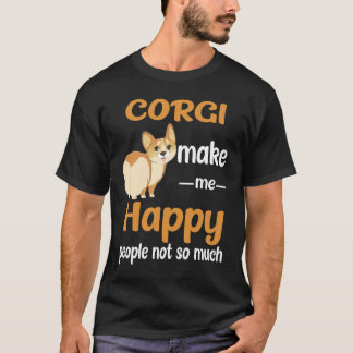 10 Corgi machen mich glücklich T-Shirt