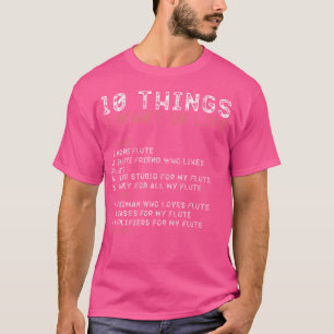10 Dinge, die ich in meinem Leben Gewollt Shirts F