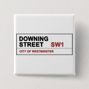 10 Downing Street London England Button