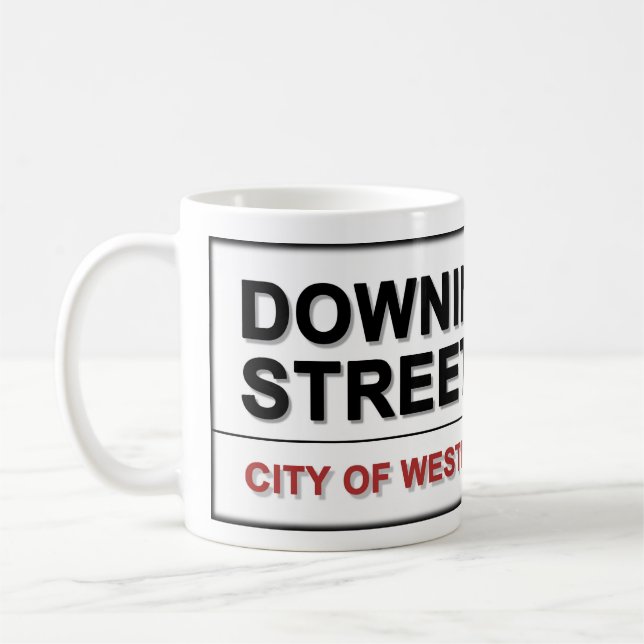 10 Downing Street London England Kaffeetasse (Links)