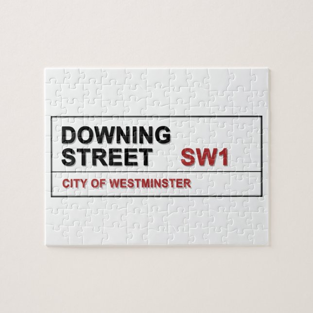 10 Downing Street London England Puzzle (Horizontal)