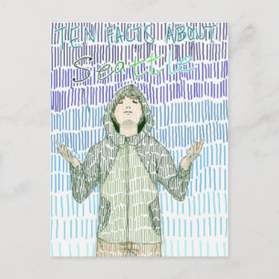 10 Fakten über Seattle Postkarte