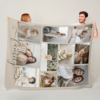10 Foto Collage Freundesvorlage personalisiert