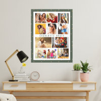 10 Foto Moderne Sterne Stilvolle Grüne Bezeichnung