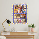 10 Foto Trendy Modern Colorful Geometric Name Leinwanddruck<br><div class="desc">10 Foto Trendy Modern Colorful Geometric Name Leinwand Art bietet zehn Ihrer Lieblingsfotos für eine einfache und schnelle Eingabe Ihrer eigenen Foto Collage. Personalisieren Sie mit Ihrem Namen und umgeben von einem bunten geometrischen Muster. Es ist ein perfektes Geschenk für Weihnachten, Geburtstage, Muttertag, Vatertag, Schwestern, beste Freunde und vieles mehr....</div>