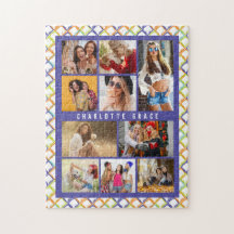 10 Foto Trendy Modern Colorful Geometric Name