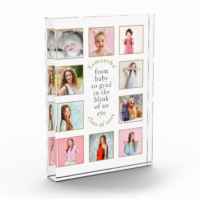 10 Fotos Abschluss Baby to Grad Jahr (Links)