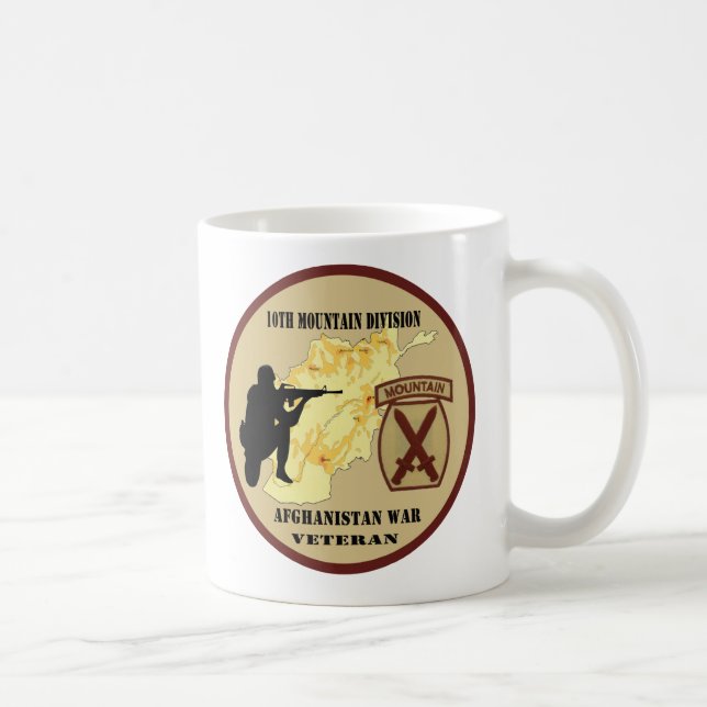 10. Gebirgsabteilungs-Veteranen-Kaffeetasse Tasse (Rechts)