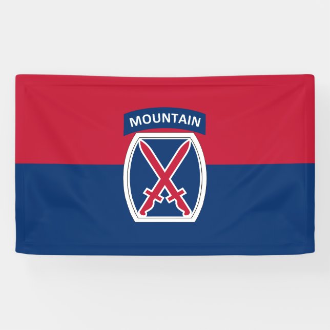 10. Gebirgsdivision Banner (Horizontal)