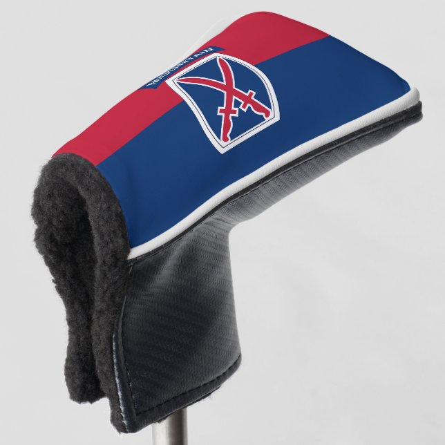 10. Gebirgsdivision Golf Headcover (3/4 Vorderseite)