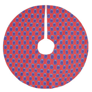 10. Gebirgsdivision Polyester Weihnachtsbaumdecke