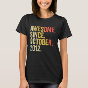 10. Geburtstag 10 Jahre alt Phantastisch seit Okto T-Shirt