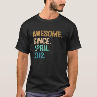 10. Geburtstag 10 Jahre Phantastisch seit April 20 T-Shirt